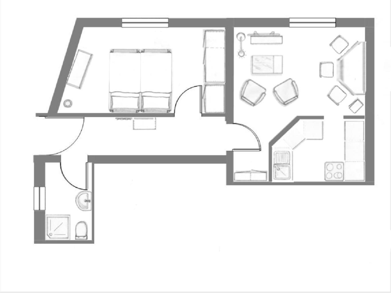 Ferienwohnung Pentagono Энгельскирхен Экстерьер фото